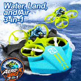 3-in-1 Remote Controlled "AERO-X 360 DRONE" - Land, Sea, & Air in One Amazing Machine!