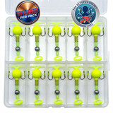 The OCTOPUS BUFFET JUNIOR "No Jigging Required" Fishing Lures - 10 Lures Per Pack!