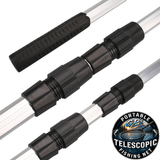 GP's "Portable" Telescopic Fishing Net - Folds Right Down From Over 5 Feet!