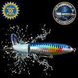 Top Water "360° Spinning Tail" Minnow - Value 10 Pack