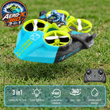 3-in-1 Remote Controlled "AERO-X 360 DRONE" - Land, Sea, & Air in One Amazing Machine!