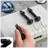 NEW - Magnetic HOOK TYER - Built-in Magnet holds the Hook while you tie!
