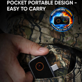 Big Game Hunter's Pocket Portable THERMAL Smartphone "HEAT TRACK" Locator Attachment by GameTrace - Turns your phone into a Thermal Heat Locator Instantly!