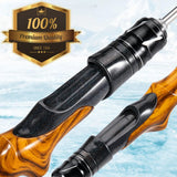 P.W. Woodman's "PISTOL" Grip LUXURY Ice Fishing Rod - Collectors Edition