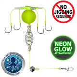 The OCTOPUS BUFFET "No Jigging Required" Fishing Lures - 5 Lures Per Pack!