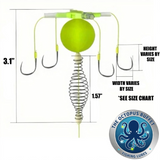 The OCTOPUS BUFFET "No Jigging Required" Fishing Lures - 5 Lures Per Pack!