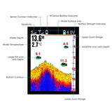 Ice Fishing WIRELESS Color LCD FISH Finder V3.0 w/ LED Light Bite Technology