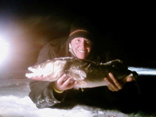 Ice Fishing LED Night Light Fishing Alarm Bells w/ Easy Clip