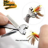 4-in-1 "Mr. Zinger" Knot Tying Tool w/ Clip-on Retractable Cord - 2 per Pack!