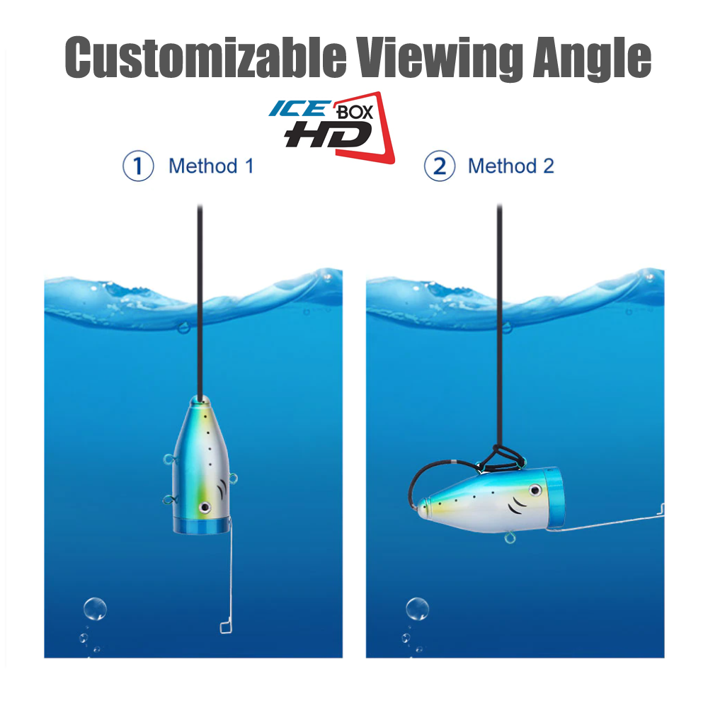 ICE BOX HD Advanced Ice Fishing Underwater Video Camera System V2