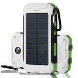 Solar Battery Dual Power-Bank CHARGER for SMARTPHONES - WaterProof w/ Built-in Lights & Compass - Thirsty Buyer - 13