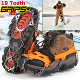 Ice Fishing "STRETCH-ON" BOOT TRACTION ICE GRIPS - Anti Slip Grips that Fit Over Any Boots!