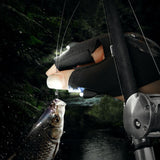 Flex Fit LED Night Fishing Glove - Light when You Need it!