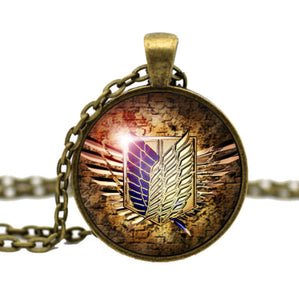 Attack on Titan "Wings of Liberty" Vintage Pendant Necklace - Thirsty Buyer