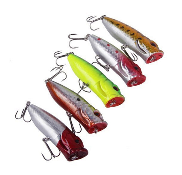 Popper Crank Bait Lures - 5 Pack - Thirsty Buyer - 1