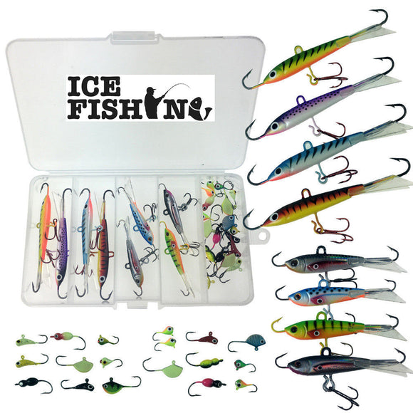 best price fishing lures Ice Fishing "Super Lures" Jig Set