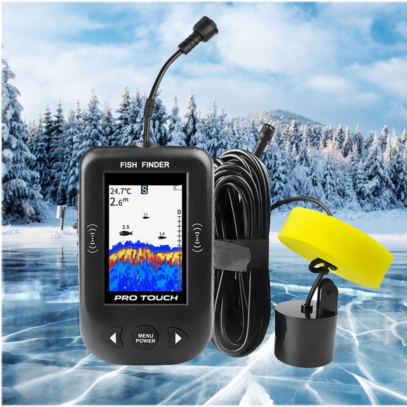PRO TOUCH Portable Ice Fishing Color LCD Fish Finder – Thirsty Buyer