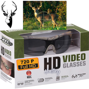 HD Hunting Camo Glasses w/ Built-in VIDEO CAMERA - Record Your Hunts!