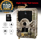 "Big Rack" 1080p HD Night Vision Trail Camera - Captures Video & Pictures