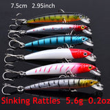 Thirsty's INCREDIBLE LURE DEAL - 56 Crank Baits Assorted Minnow Lures