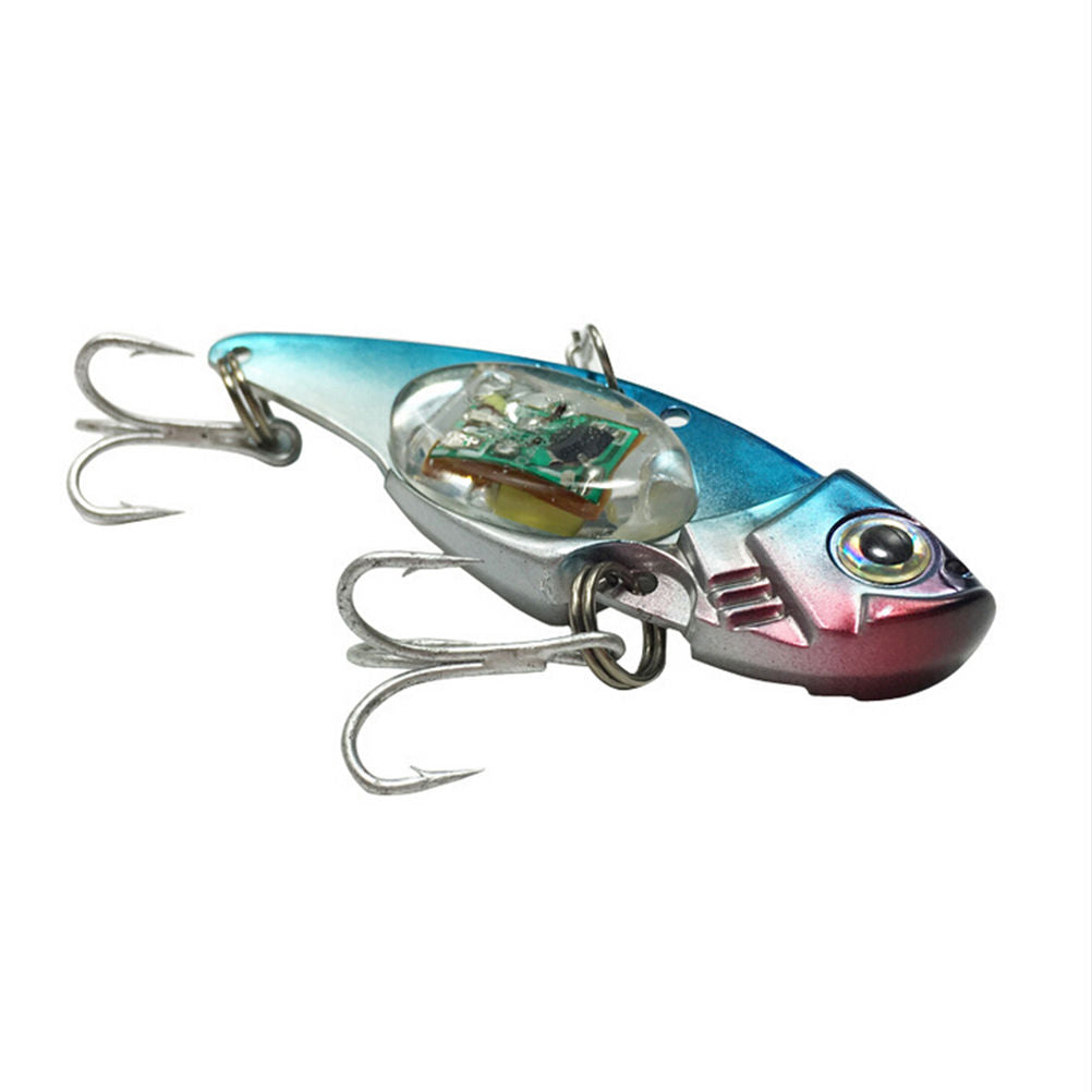 PATIKIL LED Fishing Lure Lights - 3 Pcs, Eye Shape, Flashing Blue, For Deep Drop Fishing, Trolling, & Aquarium Decoration