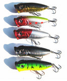 Popper Crank Bait Lures - 5 Pack - Thirsty Buyer - 2