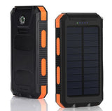Solar Battery Dual Power-Bank CHARGER for SMARTPHONES - WaterProof w/ Built-in Lights & Compass - Thirsty Buyer - 9