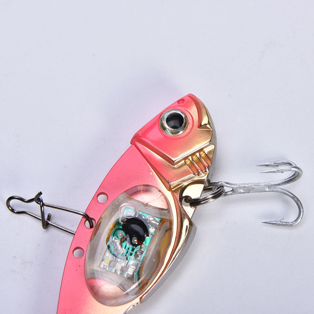 Fishing Lures - New Led Flashing Fish Lure Bait Vibration Light Deepwater  Salt Fresh Water Outdoor - (Color: Pink) : : Everything Else