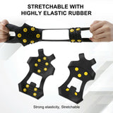 Deer Hunting "Tree Stand" TRACTION GRIPS - Anti Slip Grips that Fit Over Your Hunting Boots