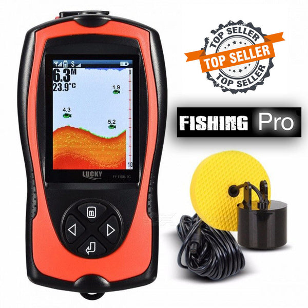PRO TOUCH Portable Color LCD Fish Finder - 2021 Model – Thirsty Buyer