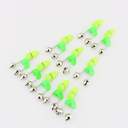 Catfish LED Night Light Fishing Alarm Bells w/ Easy Clip - Includes 10 LED Bells in one package! - Thirsty Buyer - 1