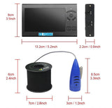 Ice Fishing "Pocket Portable" Underwater Color HD PRO VIDEO CAMERA SYSTEM - See What's Below LIVE!