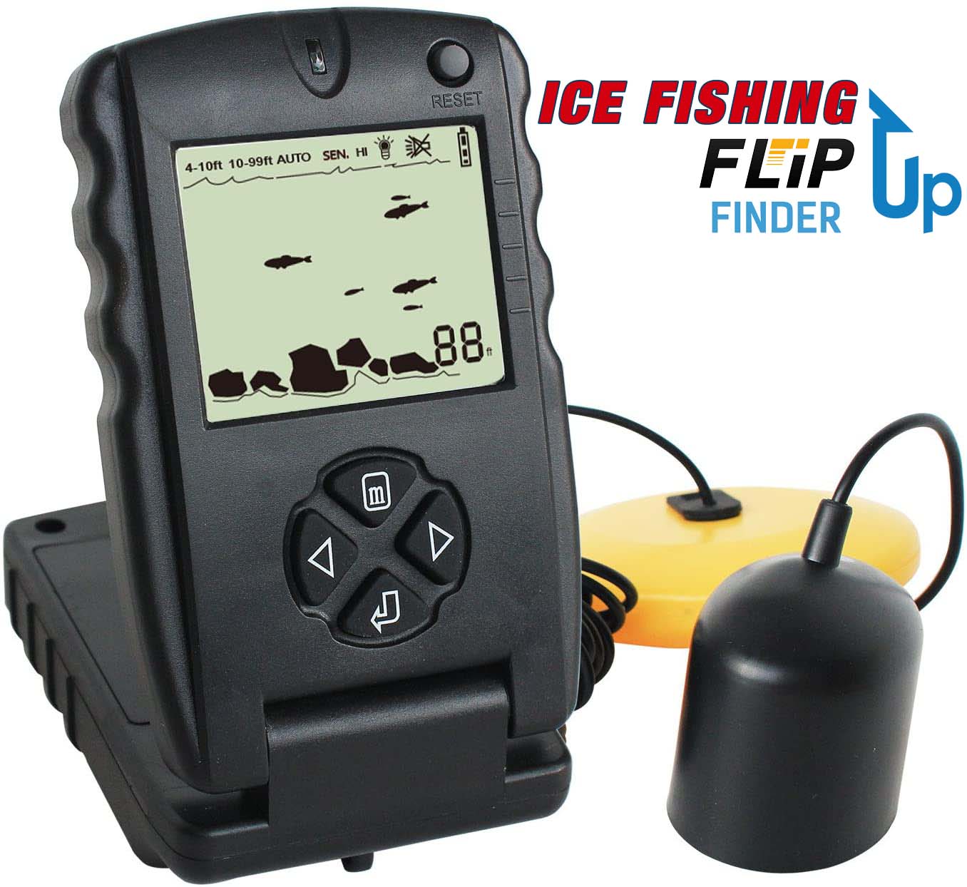 Ice Fishing Flip-Up LCD Fish Finder – Thirsty Buyer