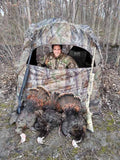 Buy 1 Get the 2nd FREE (Limited Time) - 2 MAN Hunter's Realtree Camo Ground Blind w/ 2 Free Blind Chairs! - Thirsty Buyer - 6