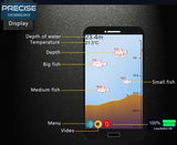 Precision Technologies "Portable" Wireless Smart Phone Ice Fishing HD Sonar Sensor - NEW