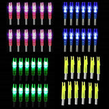 Compound Bow "LIGHTED" LED Arrow Nocks - 12 pack Super Deal