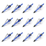 12 Pack of 3-Blade 100gr Arrow Broadheads - SUPER VALUE PACK