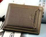 Men's MODERN Textured Leather Bifold ID Holder Wallet - Thirsty Buyer - 5