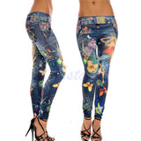 Women's Designer JEAN-DEX Pants - Colorful Club Style -  - 1