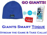 GIANTS Streaming Wireless "Smart" Toque  - iPhone & Android Bluetooth Compatible - Thirsty Buyer - 1