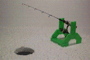 automatic jigging ice fishing pole Ice Fishing Auto "JIGGER" Rod Holder
