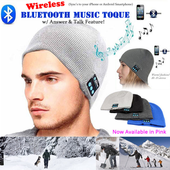 Wireless Bluetooth Smart Toque - iPhone & Android Compatible - Thirsty Buyer - 1