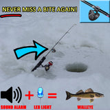 Ice Fishing "FISH-ON" LED Bite Alarm - NEW - Thirsty Buyer - 5