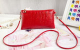 Ladies Leather Crossbody MESSENGER Purse Handbag - Assorted Colors - Thirsty Buyer - 6