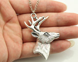 The BIG BUCK Hunters Necklace - Bronze or Silver - Thirsty Buyer - 1