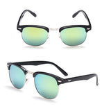 Men's/Women's Half Gold Frame CLUBMASTER Sunglasses - Assorted Colors - Thirsty Buyer - 9