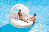 Private ISLAND CANOPY Water Lounge Raft - Ladies Paradise - Thirsty Buyer - 1