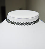 Stretch "Tattoo" Choker Necklace - Multiple Colors -  - 5