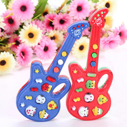 Kids/Toddler Developmental Musical Electronic Guitar -  - 1