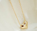 Women's Gold Heart Pendant Necklace - Thirsty Buyer - 1